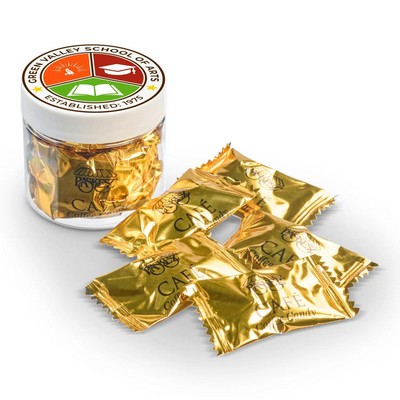 2 oz Jar of Invidually Wrapped Coffee Flavored Candy