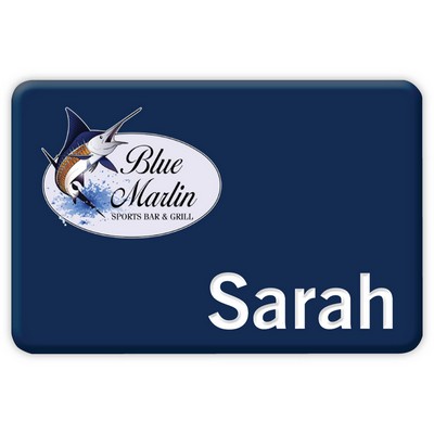 Chicago Plastic Express Name Badge (Standard size 2" x 3")