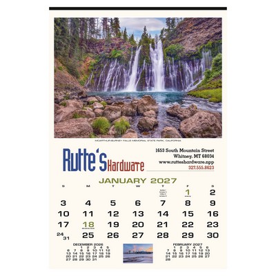 HotLine® Products Scenic America® Executive Calendar