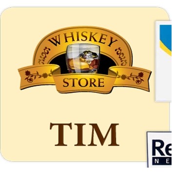 Chicago Plastic Name Badge (Custom sized between 6 and 9 sq. in.)