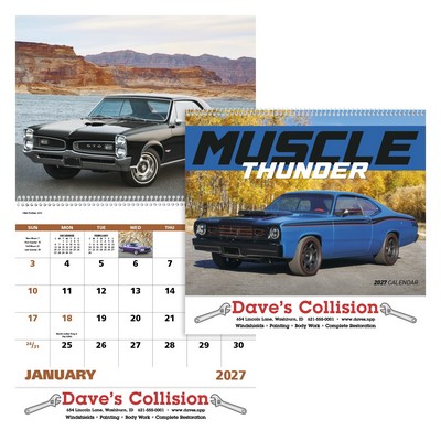 Good Value™ Muscle Thunder - Spiral Calendar
