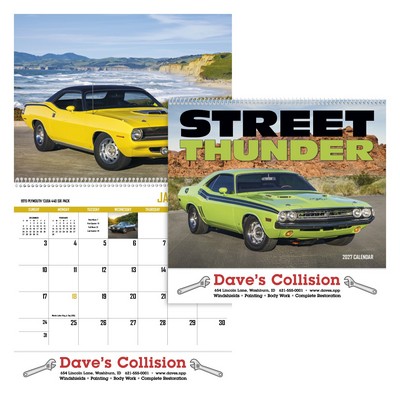 HotLine® Products Street Thunder Appointment Calendar - Spiral