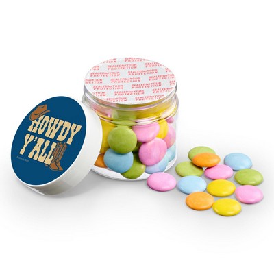 1 oz Jar of Mini chocolate lentils